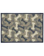 Loving Pets Fashion Mat Denim Bones