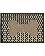 Loving Pets Fashion Mat Geo Bone Brown