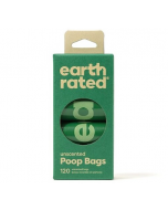 Earth Rated Poop Bags Unscented (120 Bags)