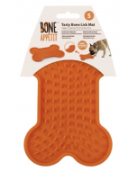 All For Paws Bone Appetit Tasty Bone Lick Mat, 7.9x5.3" -Small