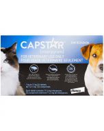 Capstar Oral Flea Tablets for Dogs & Cats, 1-11kg - 6 Pack