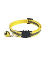 TomCat Reflective Breakaway Cat Collar Yellow [8-13"]