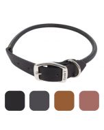 Circle T Oak Round Collar Leather