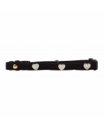 Pawise Cat Collar Diamond Hearts, 11.8"