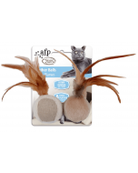 All For Paws Classic Comfort Feather Balls, 2pk