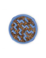 Outward Hound Fun Feeder Slo Bowl Blue [Large/Regular]