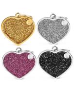 My Family SHINE Heart Pet ID Tag , Small