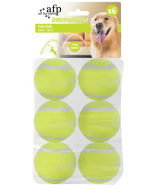 All For Paws Interactives Hyper Fetch (Mini) Super Bounce Tennis Ball, 6pk