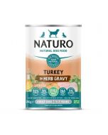 Naturo G&G Free Turkey in Herb Gravy Dog Food, 390g