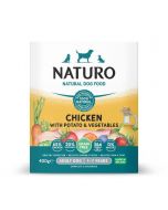 Naturo Grain Free Chicken w/ Potato & Veg Dog Food, 400g