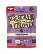 Primal Nuggets Freeze Dried Turkey Cat Food