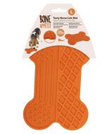 All For Paws Bone Appetit Tasty Bone Lick Mat, 10.8x7.3" -Large