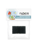 Nubios Sponges for Betta Bowl Pump, 2pk