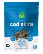 Open Farm Dehydrated Cod Skin Dog Treats, 2.25oz