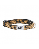 RC Pets Petite Clip Collar Houndstooth Toffee, PXXS