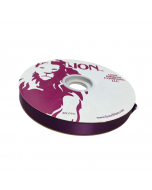 Lion Ribbon, Plum