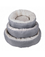 Pawise Round Dog Bed Grey, 16x16” -Small