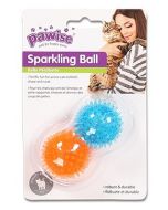 Pawise Sparkling Ball Cat Toy, 2pk, 1.8"