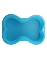 Puppy Cake Silicone Cake Pan Dog Bone Shaped Blue