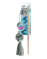 All For Paws Knotty Habit Pom Pom Yarn Ball Wand