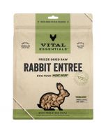 Vital Essentials Freeze-Dried Raw Rabbit Mini Nibs Protein Mix-In, 708.7g