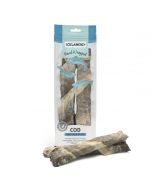 Icelandic+ Cod Skin Hand Wrapped Chew Stick 10", 2pk