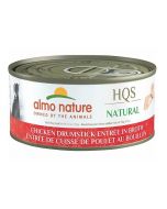 Almo Nature Natural Chicken Drumstick in Broth Dog Food, 156g