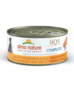 Almo Nature Complete Chicken Dinner with Egg & Cheese in Gravy Dog Food, 156g