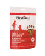 FirstMate Grain Free Mini Cookies New Zealand Beef Meal & Blueberries 226g