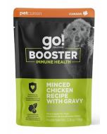 Go! Solutions Immune Health Minced Chicken With Gravy Dog Booster, 79g