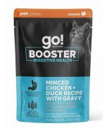 Go! Solutions Digestive Health Minced Chicken + Duck With Gravy Cat Booster, 71g