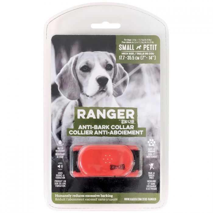 Zeus Ranger Anti Bark Collar Small